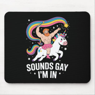Klinkt Homoseksueel Ik Ben Een Man Die Een Rok Dra Muismat