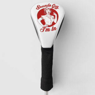 Klinkt Homoseksueel Ik Ben In Vintage Lesbische Co Golfheadcover