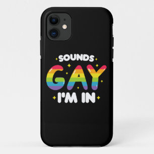 Klinkt Homoseksueel Ik Doe Mee Funny LGBT Pride Case-Mate iPhone Case