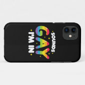 Klinkt Homoseksueel Ik Doe Mee Funny LGBT Pride Case-Mate iPhone Case (Achterkant (horizontaal))