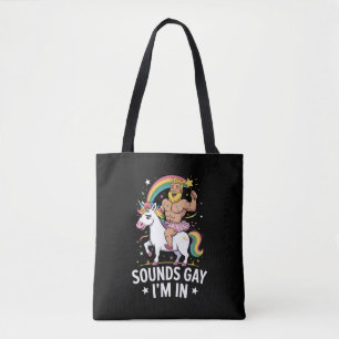 Klinkt Homoseksueel, Ik Doe Mee Tote Bag