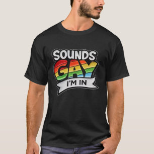 Klinkt Regenboog Ik Ben LGBTQ Pride T-shirt