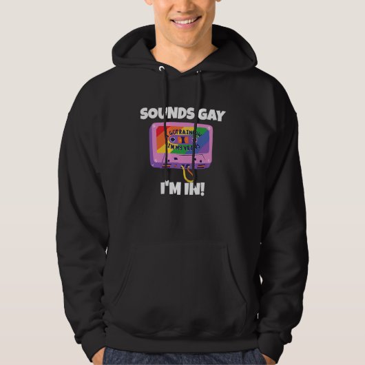 Klinkt Seksueel, Ik Doe Mee Hoodie (Voorkant)