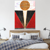 Klint - Altaarstuk nr. 2 Canvas Afdruk (Insitu (Slaapkamer))