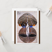 Klint - Boom van de Kennis, nr. 2, reeks W, Kaart (Voorkant / Achterkant in situ)