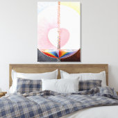 Klint - De Duif, nr. 1, 1915 Canvas Afdruk (Insitu (Slaapkamer))