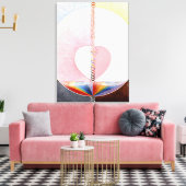 Klint - De Duif, nr. 1, 1915 Canvas Afdruk (Insitu (Woonkamer))