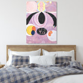Klint - De Tien Grootste No. 06 Canvas Afdruk (Insitu (Slaapkamer))