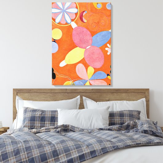 Klint - De Tien Grootste, Nr. 04, Jeugd Canvas Afdruk (Insitu (Slaapkamer))