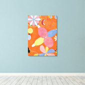 Klint - De Tien Grootste, Nr. 04, Jeugd Canvas Afdruk (Insitu (Houten vloer))