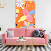 Klint - De Tien Grootste, Nr. 04, Jeugd Canvas Afdruk (Insitu (Woonkamer))