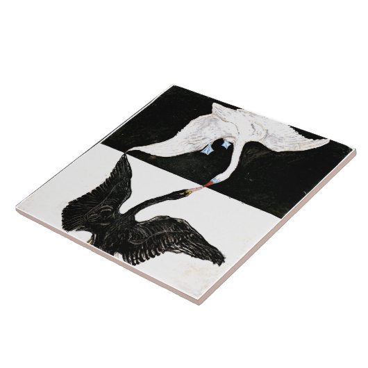 Klint - De Zwaan, nr. 01, Groep 1X SUN Tegeltje (Zijkant)