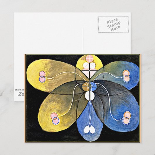 Klint - Evolutie, Nr. 09, Groep VI, 1906-1907 Briefkaart (Voorkant / Achterkant)