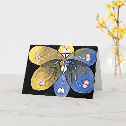 Klint - Evolutie, Nr. 09, Groep VI, 1906-1907 Kaart (Gele Bloem)