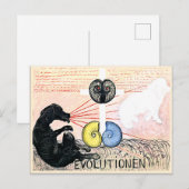 Klint - Evolutie nr. 5, Groep VI, abstracte kunst Briefkaart (Voorkant / Achterkant)
