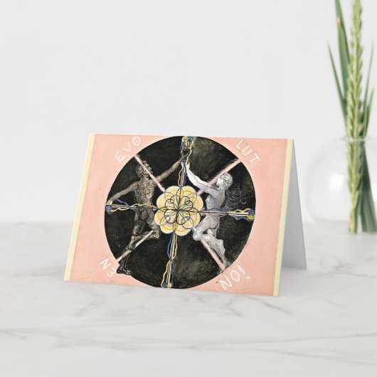 Klint - Evolution No. 03, Group VI, abstracte art Kaart (Voorkant)