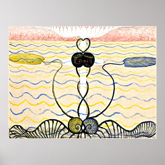 Klint - Evolution, nr. 06, Groep VI, abstracte kun Poster (Voorkant)