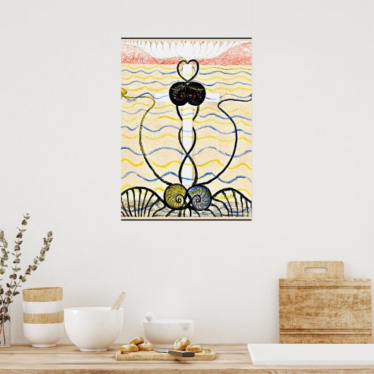 Klint - Evolution, nr. 06, groep VI Poster (Keuken)