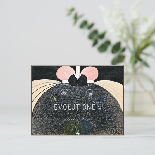 Klint - Evolution, nr. 07, Groep VI, abstracte kun Briefkaart (Staand voorkant)