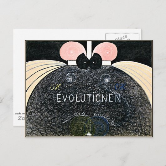 Klint - Evolution, nr. 07, Groep VI, abstracte kun Briefkaart (Voorkant / Achterkant)