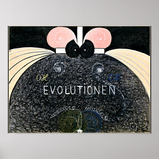 Klint - Evolution, nr. 07, Groep VI, abstracte kun Poster (Voorkant)
