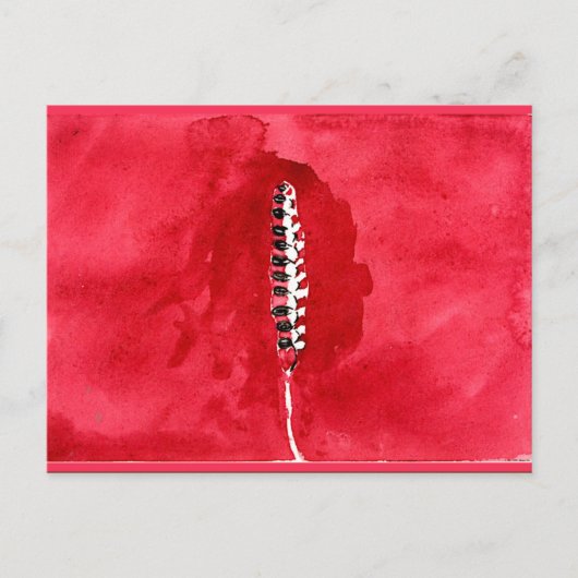 Klint - Over bloemen en bomen, graan Briefkaart (Voorkant)