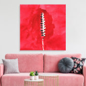 Klint - Over bloemen en bomen, graan Canvas Afdruk (Insitu (Woonkamer))