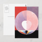 Klint - The Dove No. 02, abstract kunstwerk Briefkaart (Voorkant / Achterkant)