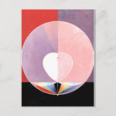 Klint - The Dove No. 02, abstract kunstwerk Briefkaart (Voorkant)