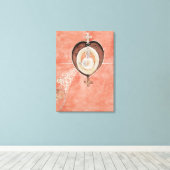 Klint - The Dove No. 10,  kunstwerk Canvas Afdruk (Insitu (Houten vloer))