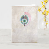 Klint - The Dove No. 12 Kaart (Gele Bloem)