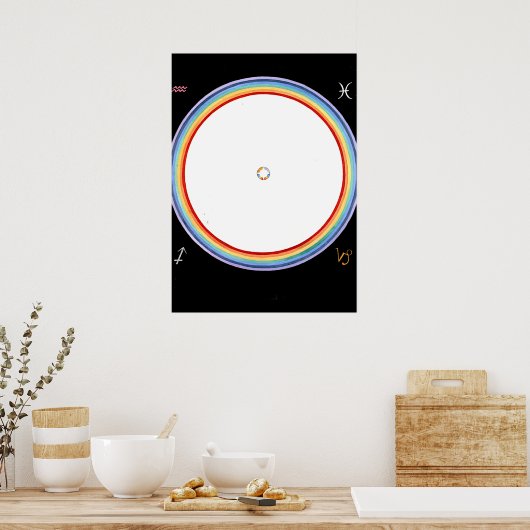 Klint - The Dove, No. 14,  kunstwerk Poster (Keuken)