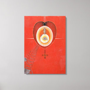 Klint - The Dove, nr. 08 Canvas Afdruk