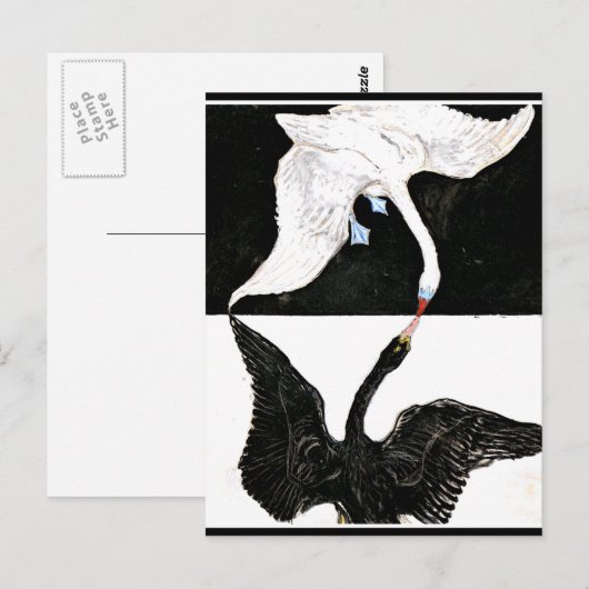 Klint - The Swan, No. 01, Group 1X SUN Briefkaart (Voorkant / Achterkant)