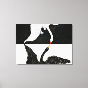 Klint - The Swan, No. 01, Group 1X SUN Canvas Afdruk