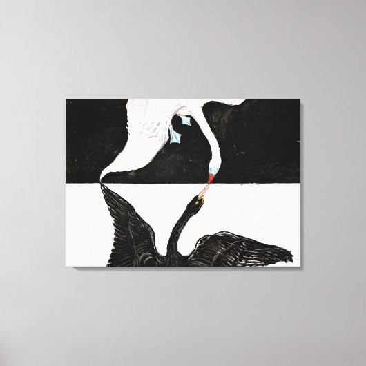 Klint - The Swan, No. 01, Group 1X SUN Canvas Afdruk (Voorkant)