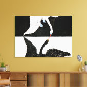 Klint - The Swan, No. 01, Group 1X SUN Canvas Afdruk (Insitu (Woonkamer))