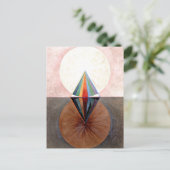 Klint - The Swan, nr. 12, abstract kunstwerk Briefkaart (Staand voorkant)