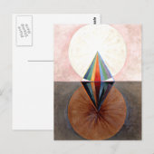 Klint - The Swan, nr. 12, abstract kunstwerk Briefkaart (Voorkant / Achterkant)