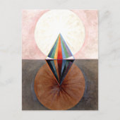 Klint - The Swan, nr. 12, abstract kunstwerk Briefkaart (Voorkant)