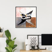 Klint - The Swan, nr. 24, Groep 1X SUW Poster (Thuiskantoor)