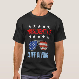 Klipduikaccessoires Vlag Van De Vs Duikspreuk T-shirt