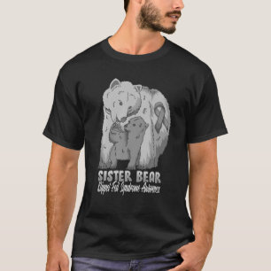 Klippel Feil Syndrome Child Awareness Mama Beer Su T-shirt