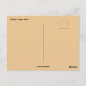 Klippen van Dingli Malta Briefkaart (Achterkant)