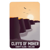 Klippen van Moher County Clare, Ierland. Magneet (Verticaal)