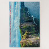 Klippen van Moher Ierland. Legpuzzel (Verticaal)