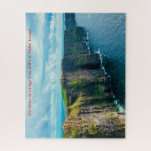 Klippen van Moher Ierland. Legpuzzel (Verticaal)