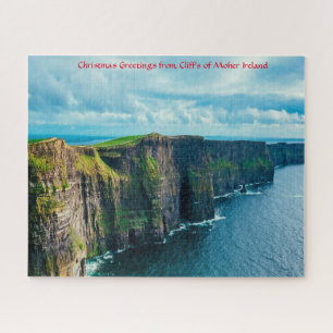 Klippen van Moher Ierland. Legpuzzel