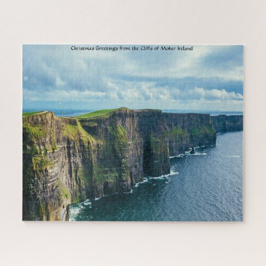 Klippen van Moher Ierland. Legpuzzel (Horizontaal)
