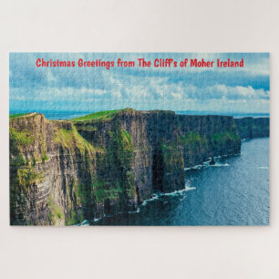 Klippen van Moher Ierland. Legpuzzel